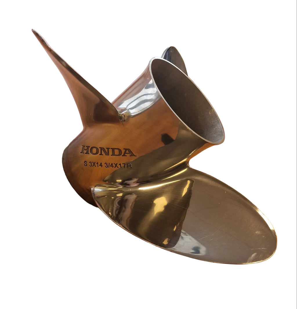 Rustfri High-Rake propell 14 3/4 x 17 – Honda – 58133-ZY3-A17HR – Honda BF250A LA BBJJ-1005028