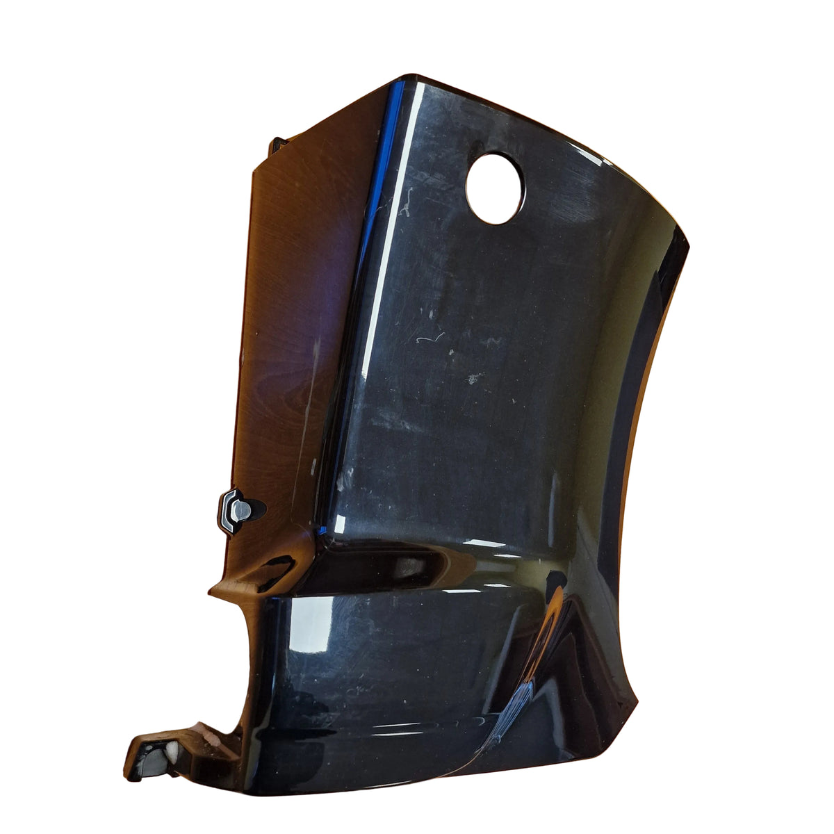 Venstre sidedeksel / Oil Pan Cover PORT – 61141-96J03-YAY – Suzuki DF150AP