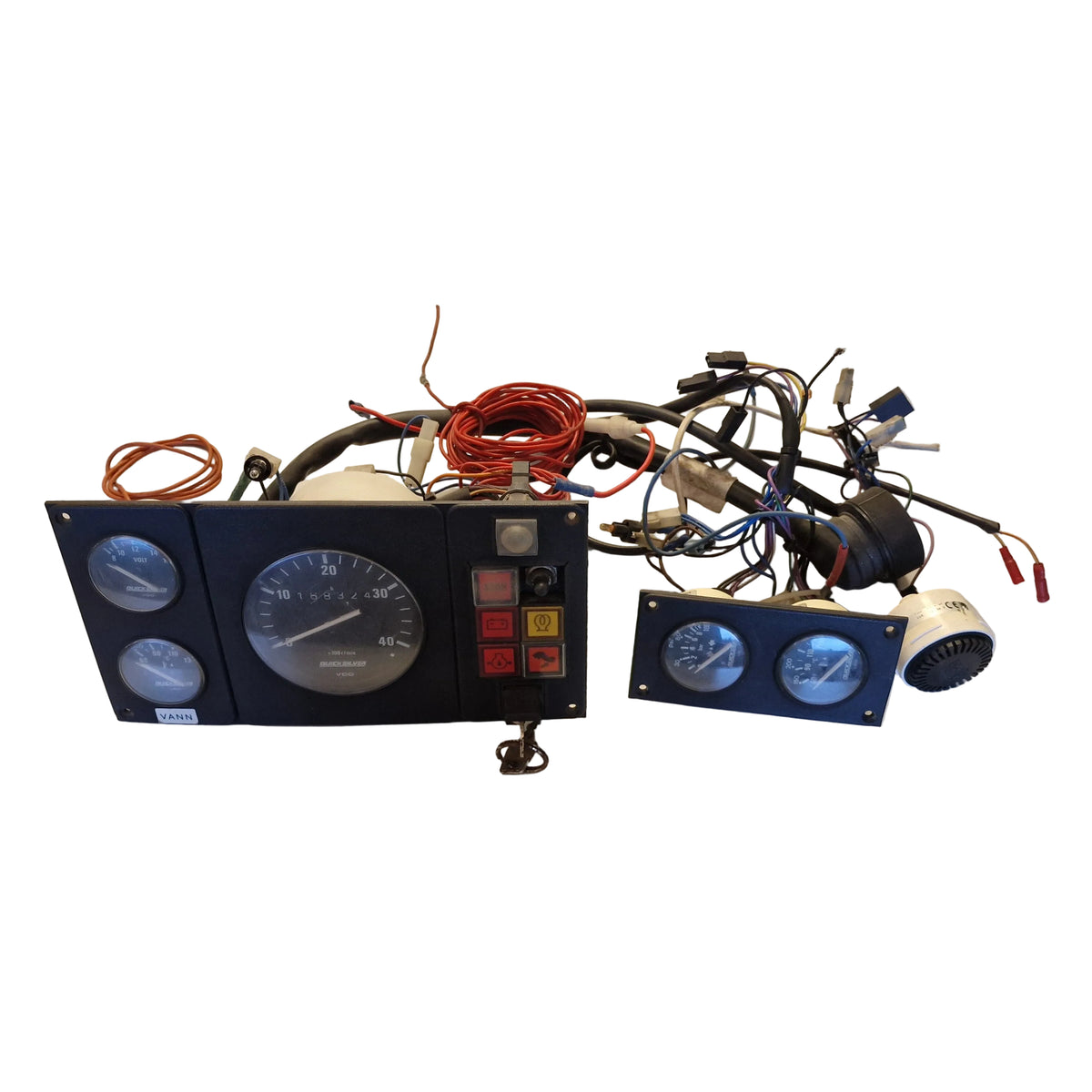 Quicksilver VDO komplett instrumentpanel – 12 V – Mercury/MerCruiser diesel