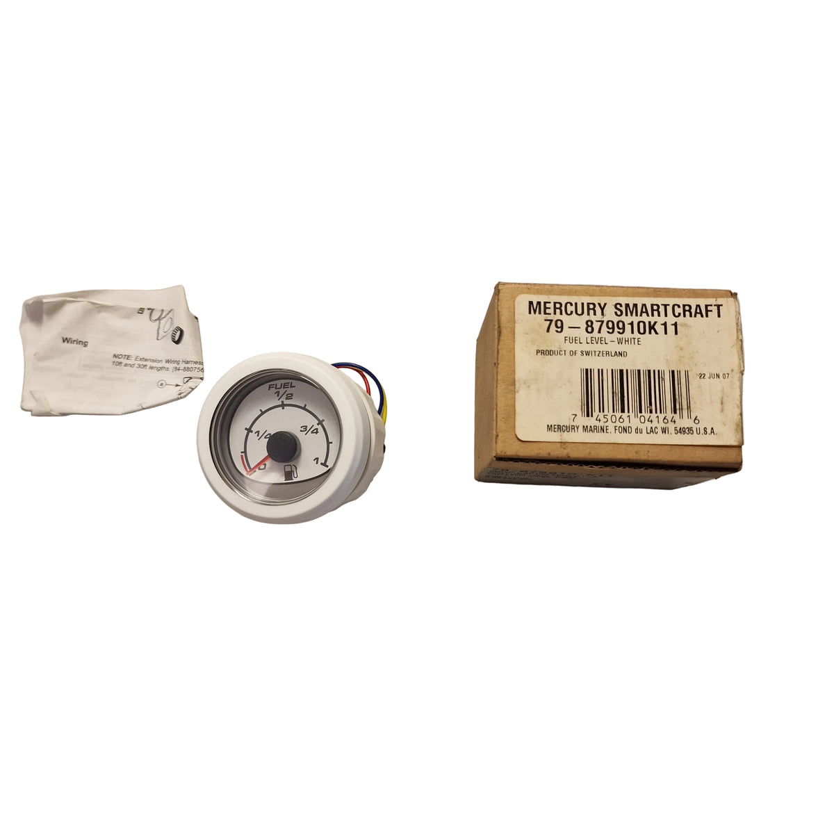 Mercury SmartCraft drivstoffmåler, Fuel Level Gauge – 79-879910K11 – SC100 System Link