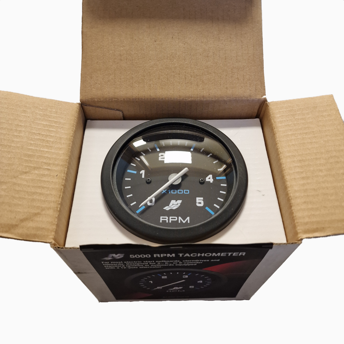 Mercury Flagship Marine turteller / Tachometer – 79-895283A02 – 0–5000 RPM