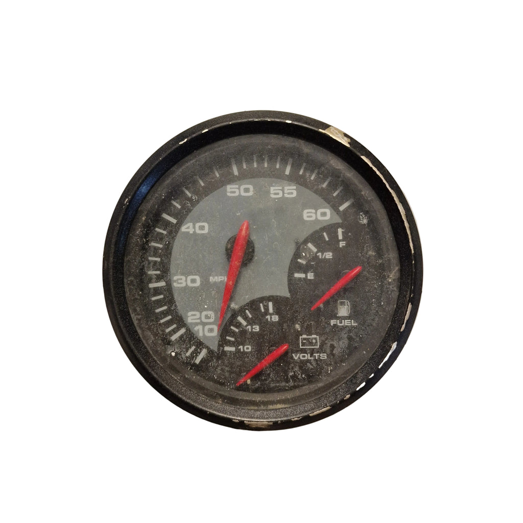 Faria 3-i-1 multifunksjonsinstrument, 3-in-1 multifunction gauge – ukjent delenummer – universal båtinstallasjon