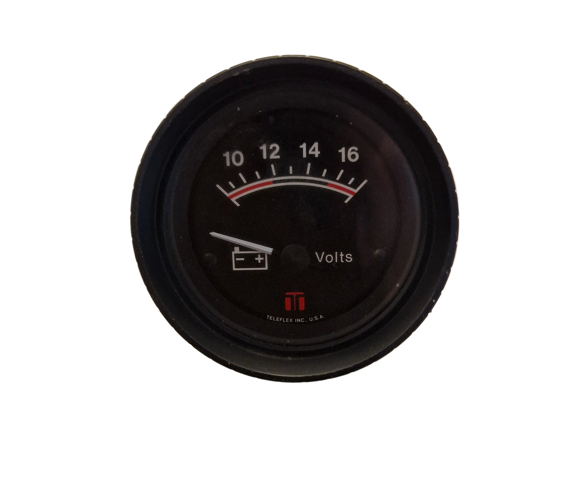 Teleflex voltmåler, Teleflex voltage gauge – 53212 – universelt 12 V båtanlegg