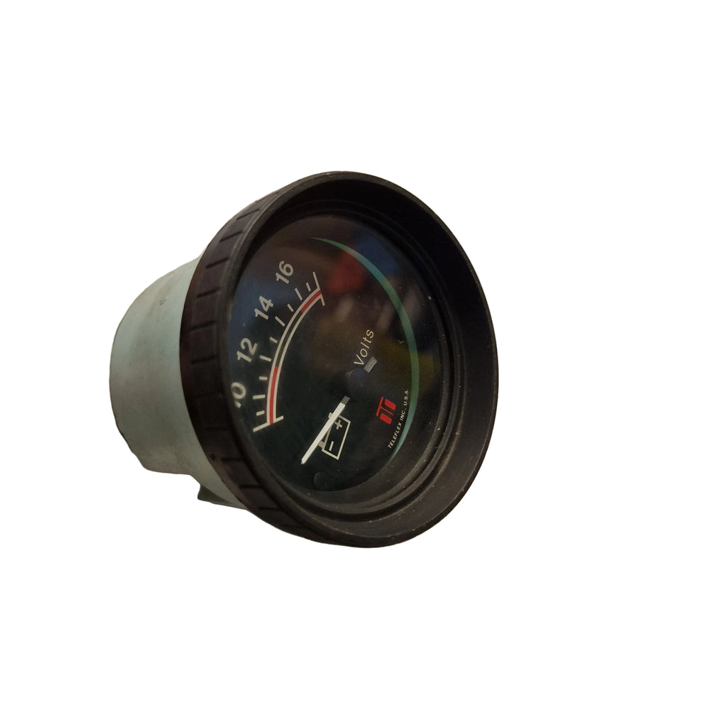 Teleflex voltmåler, Teleflex voltage gauge – 53212 – universelt 12 V båtanlegg