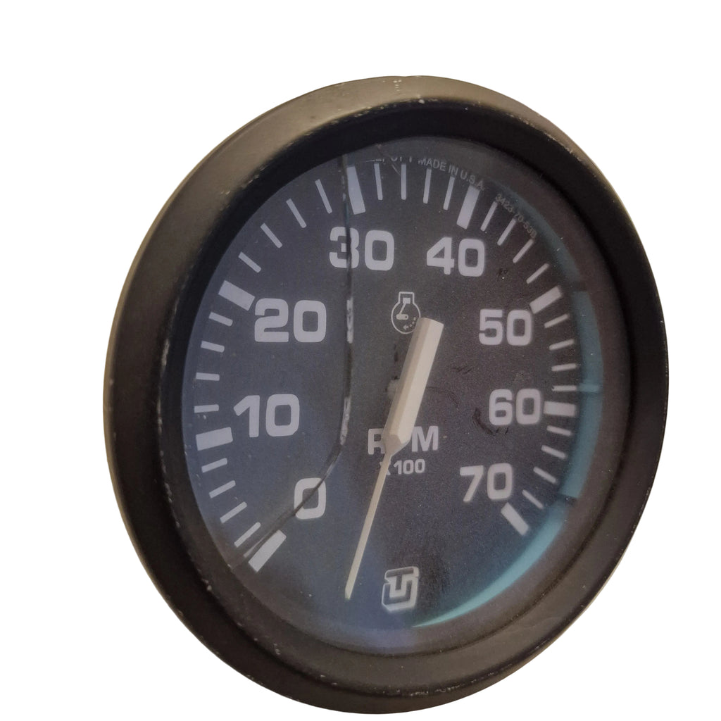 Turteller, Tachometer 0–7000 RPM – Faria TC9029A – utenbordsmotor