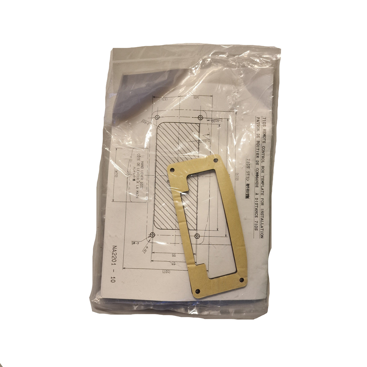 Suzuki 710.S toppmontert kontrollboks / Binnacle Mount Remote Control Box – 67200-93J12 – Suzuki DF utenbordsmotor