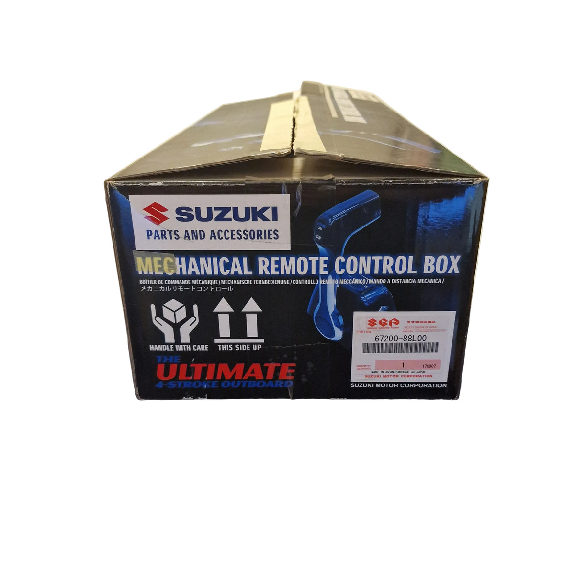 Suzuki toppmontert gass-/girkontroll, Single Binnacle Remote Control Box – 67200-88L00 – Suzuki utenbordsmotor