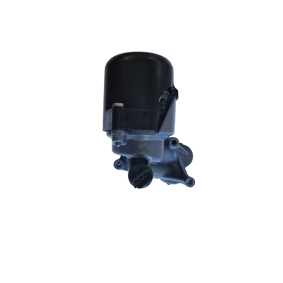 Oljefilterhus med oljetrykksgiver / Oil Filter Housing with Oil Pressure Sender – Yamaha F225A – 69J-13446-00-9S