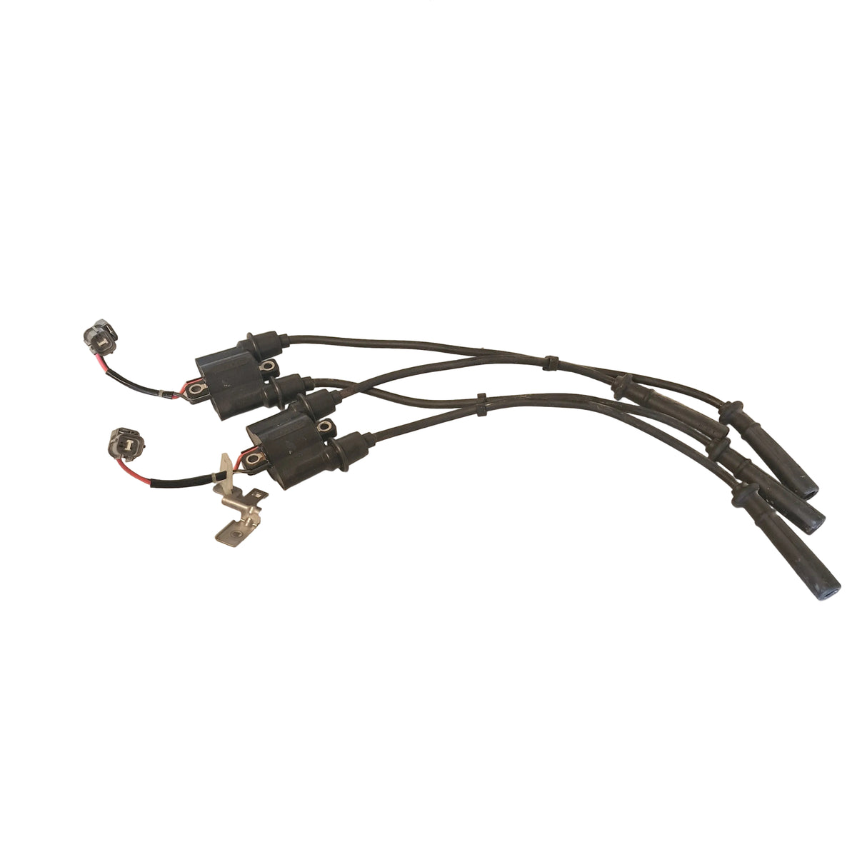 Tennspoler med pluggledninger / Ignition Coils & Spark Plug Wires – 63P-82310-01-00 – Yamaha F150AETX 2006 – 63P 1046727
