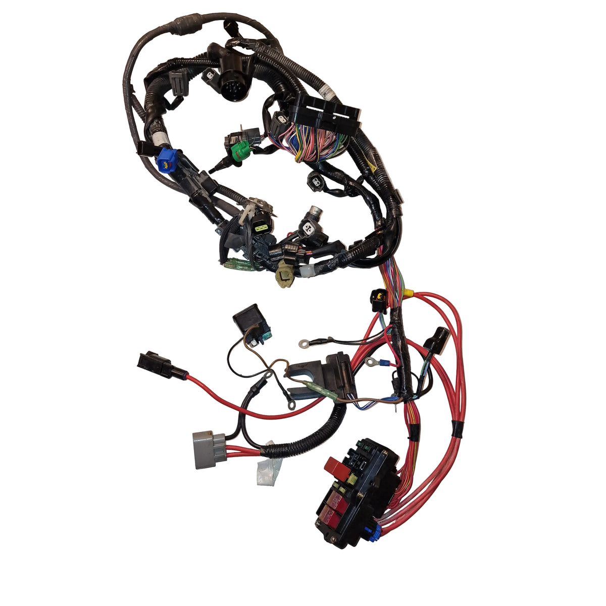 Motorledningsnett med sikringsboks og relé / Wire Harness Assy – OEM 63P-82590-01-00 – Yamaha F150AETX 2006 – 1046727