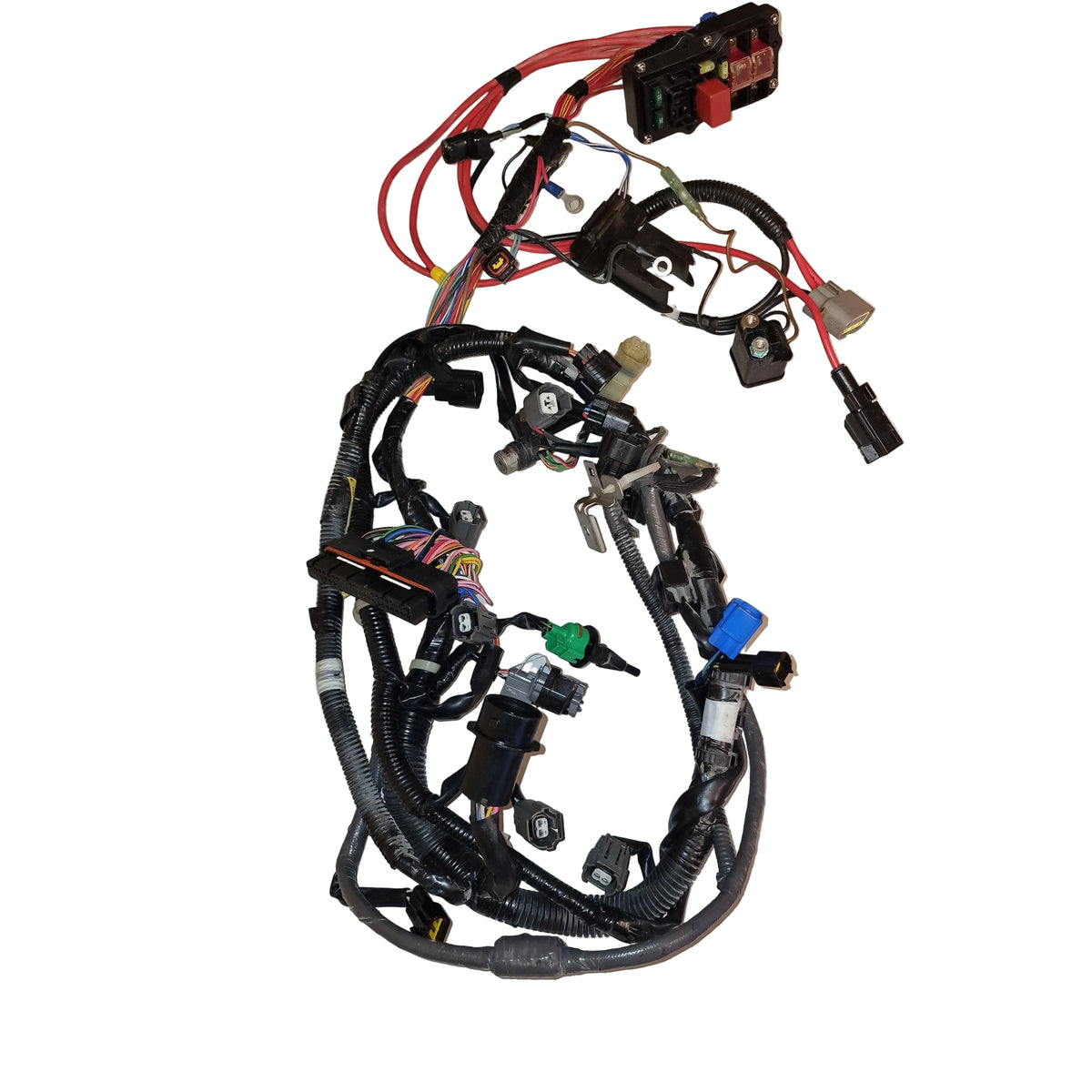 Motorledningsnett med sikringsboks og relé / Wire Harness Assy – OEM 63P-82590-01-00 – Yamaha F150AETX 2006 – 1046727