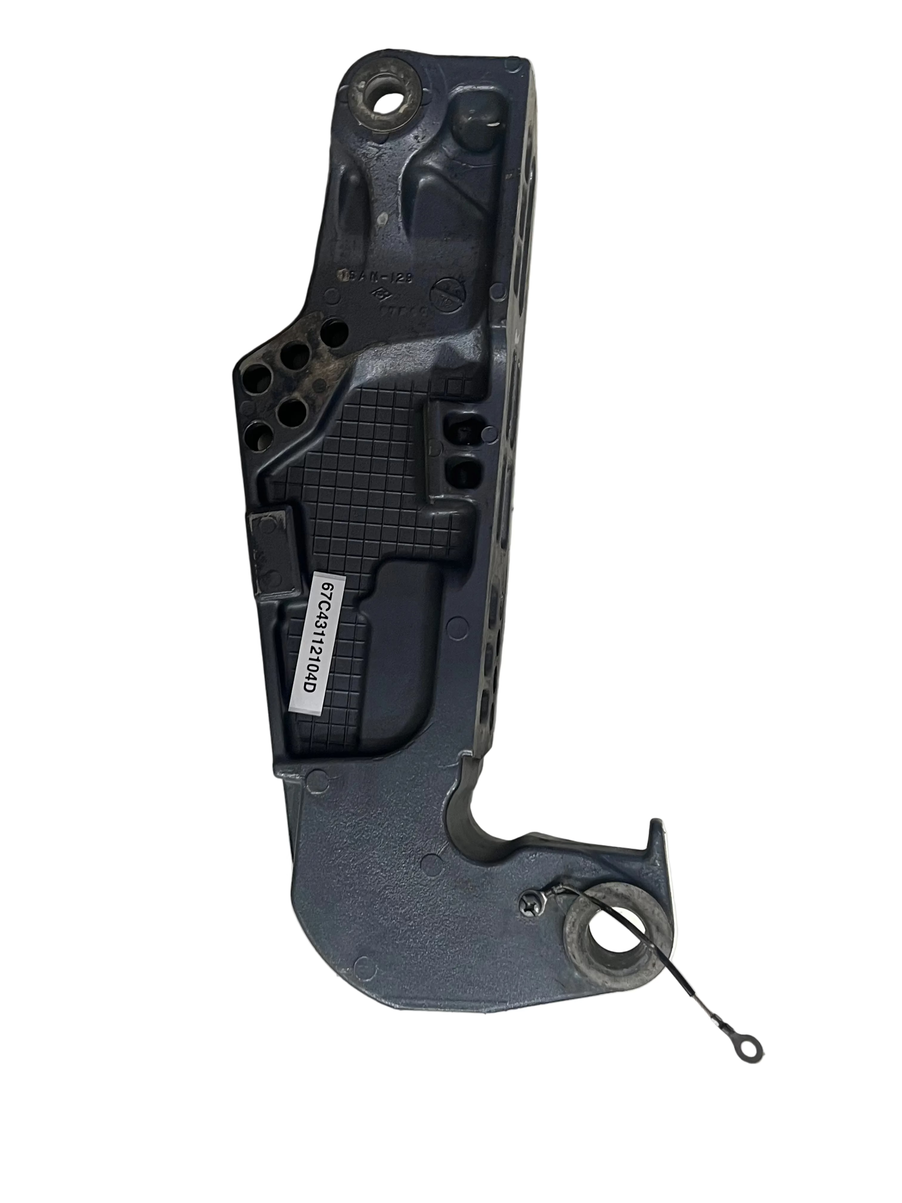 Akterspeilbrakett / Bracket, Clamp 2 – 67C-43112-10-4D – Yamaha F40B (67C)